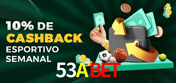 10% de bônus de cashback na 53Abet